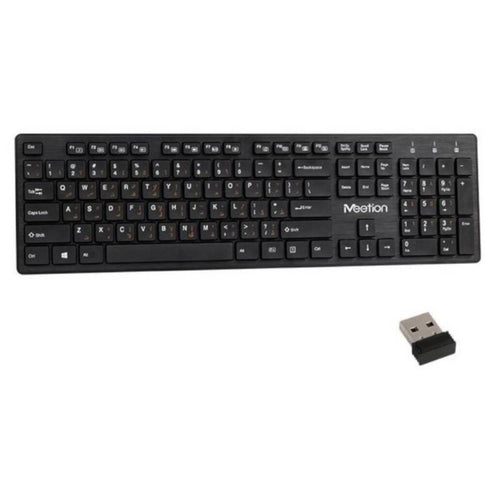 Teclado Inálambrico 2.4 Ghz Negro 
