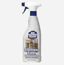Limpiador y abrillantador para acero inoxidable con gatillo 750ml 