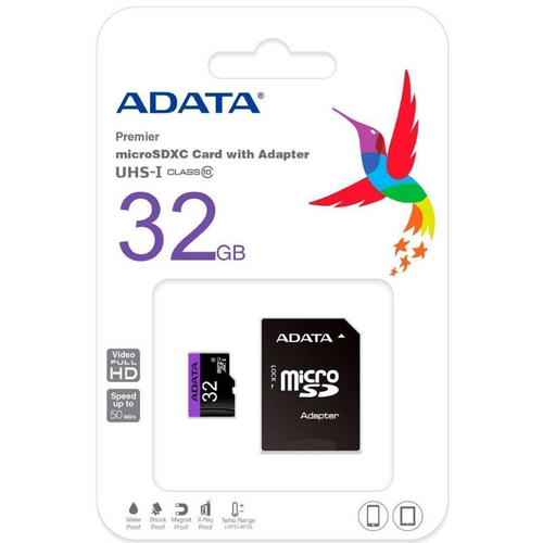 Micro SD Premier Clase 10 32gb 