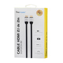 Cable HDMI 2.1 8K 2mts 