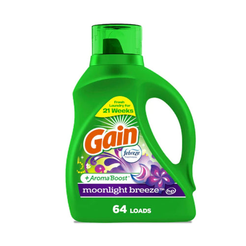 Detergente de ropa concentrado Líquido Moonlight 2.72lts (64 lavados) 