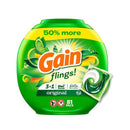 Detergente de ropa concentrado Capsulas Flings Original 81 pods 