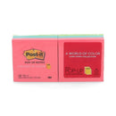Nota Adhesiva 654 Pop Up Colores Pastel 76X76 Mm 6 Un 90 Hojas