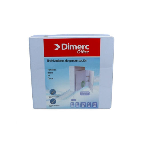 Archivador Catálogo Carta 3 Aros 3.0 Blanco