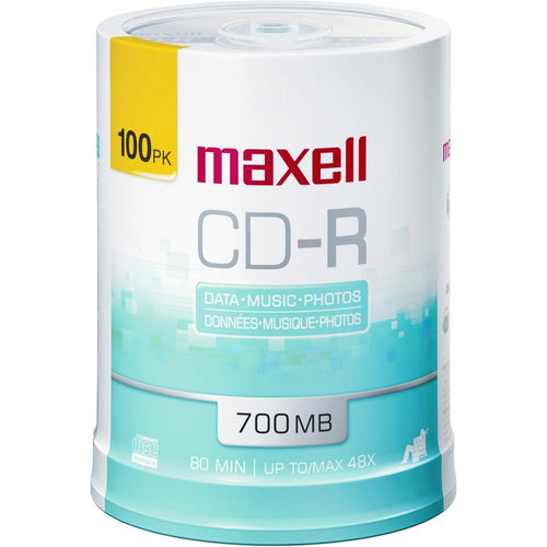 Cd-R Grabable 700 Mb 80 Min 48X Shrink 100 Un