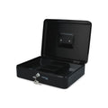 CAJA SEGURIDAD METALICA CON CHAPA 12 PULGADAS (6852062806224)