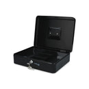 CAJA SEGURIDAD METALICA CON CHAPA 12 PULGADAS (6852062806224)