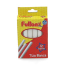 Tiza Blanca Para Pizarra 12 Un