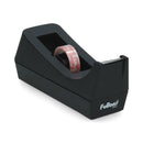 DISPENSADOR CINTA ADHESIVA ESCRITORIO NEGRO F38 (6851920756944)