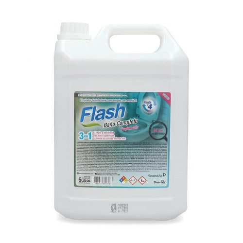 LIMPIADOR BAÃƒâ€˜O 5 LT DESINFECTANTE AMONIO 4 FLASH (6852132274384)