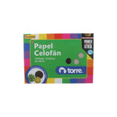 Carpeta Con Papel Celofán 10 Pliegos 8 Colores