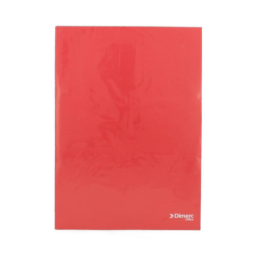 Carpeta Plastificada Con Gusano Oficio Roja