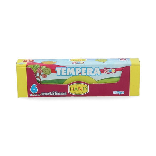 Tempera Metálica Kids 6 Colores