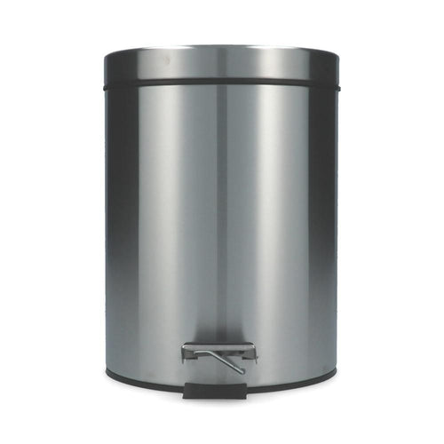 BASURERO ACERO INOXIDABLE PEDAL 5 LT (6852074569936)
