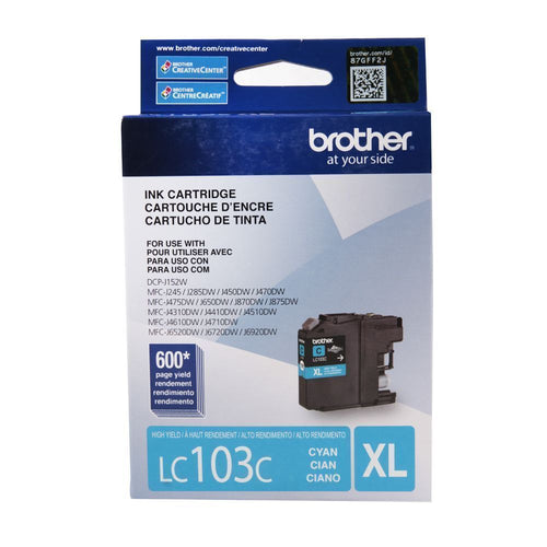 CARTUCHO TINTA LC-103 CYAN MFC-J4310/J4510 (6852098621648)
