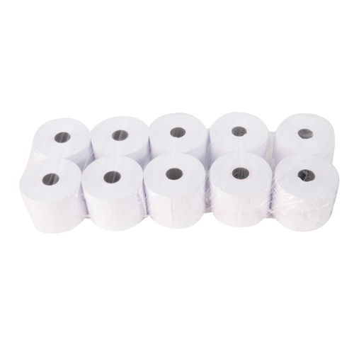 ROLLO PAPEL TERMICO PAQUETE 80 MM X 25 MT 55 GR 10 UN (6852071686352)