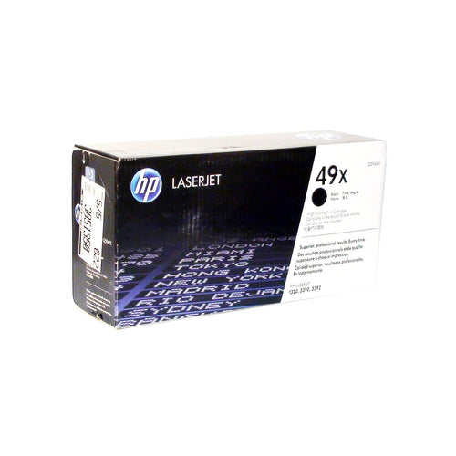 Tóner Q5949X 49X Negro 6000 Páginas