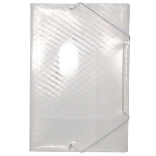 CARPETA POLIPROPIRENO CON ELASTICO OFICIO TRANSPARENTE (6851989078224)
