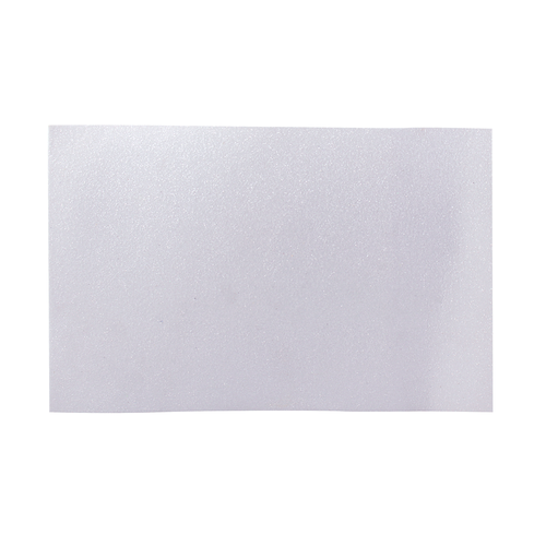 Goma Eva Glitter 20 X 30 Cm 2 Mm Color Blanco 10 Un