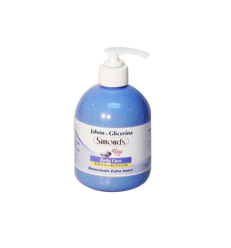 JABON LIQUIDO GLICERINA 340 ML FRASCO DOSIFICADOR