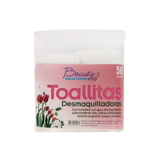 TOALLITAS DESMAQUILLADORAS 50 UN