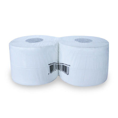 Papel Higiénico Jumbo Hoja Simple 4 Rollos 420 Mt