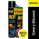 Silicona + Cera Aerosol Pack