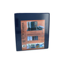 Archivador Catálogo Oficio 3 Aros 3.0 Azul