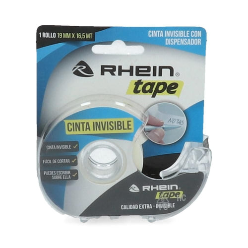 Cinta Adhesiva Magica 19 Mm 165 Mt Transparente Con Dispensador