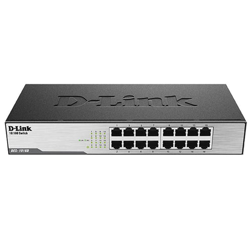 Switch Des-100 16 Puertos 10/100 Mbps