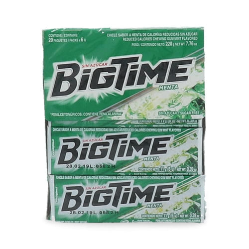Chicle Dos En Uno Menta 11 Gr 20 Un