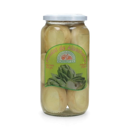 FONDOS DE ALCACHOFA EN COSERVA FRASCO 900 GR (6852081090768)