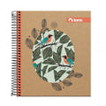 Cuaderno 1/2 Oficio Tech 5 Mm 120 Hojas Colores Surtidos
