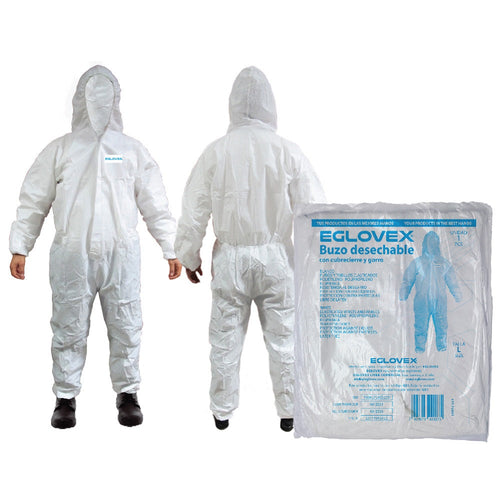 BUZO OVEROL DESECHABLE TALLA L 1 UN