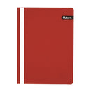 CARPETA PLASTICA CON ACCO CLIP OFICIO ROJA 