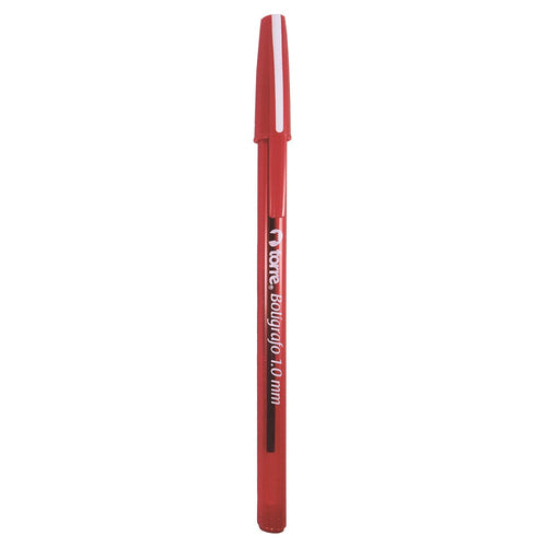 LAPIZ PASTA PUNTA MEDIA 1.0 MM ROJO