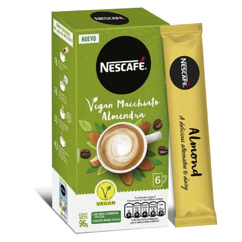 Cafe Vegan Macchiato Almendra 6 X 16 Gr