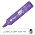 DESTACADOR ESCRITORIO VIOLETA FLUOR