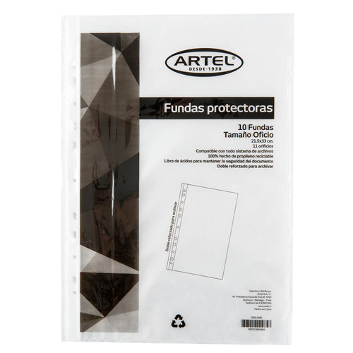 Funda Para Archivo Protectora Oficio 10 Un