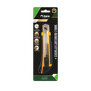 Cuchillo Cartonero Grande 25 Mm Antideslizante Y Seguro, Guía Larga