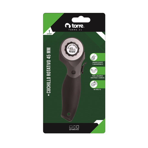 Cuchillo Rotativo 45 Mm Bt