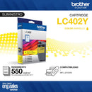 Cartucho Tinta Lc402Ys Amarillo 550 Páginas