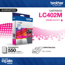 Cartucho Tinta Lc402Ms Magenta 550 Páginas
