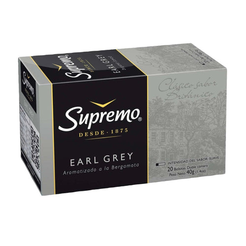 Té Premium Earl Grey 20 Bolsas