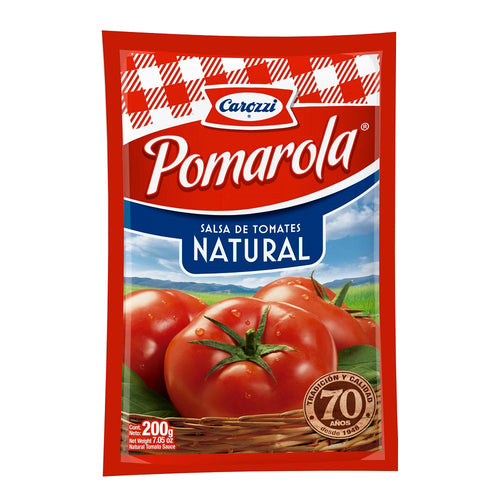Salsa De Tomate Natural 200 Gr