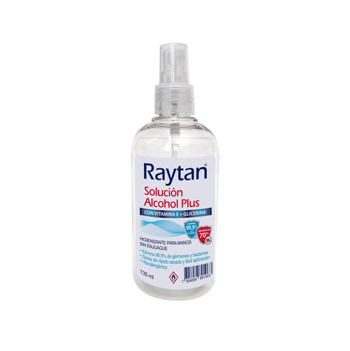 Alcohol 70% Plus Higienizante 135 Ml