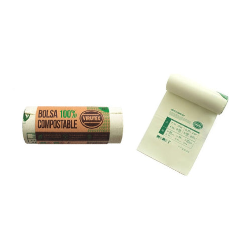Bolsa Basura Rollo Compostable 45x48 15 Un