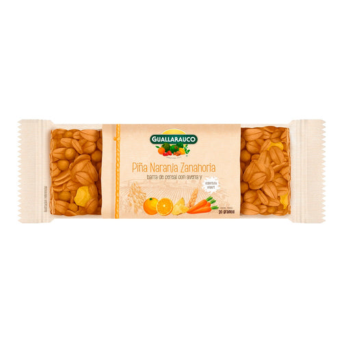 Barra Cereal Naranja / Zanahoria / Piña 12 X 30 Gr