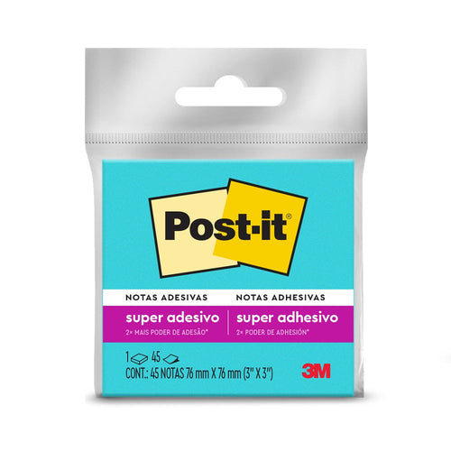 Nota Adhesiva 654 Azul 76X76Mm 1 Un 45 Hojas