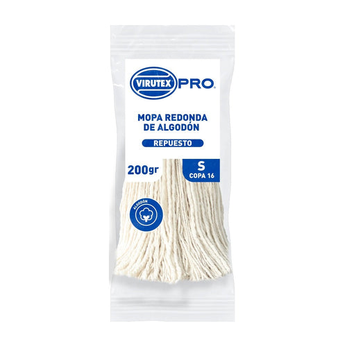 Repuesto Mopa Algodón 200 Gr